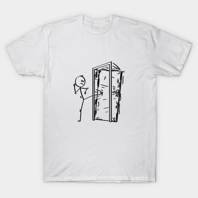 Open! Come in! T-Shirt by Mammoths